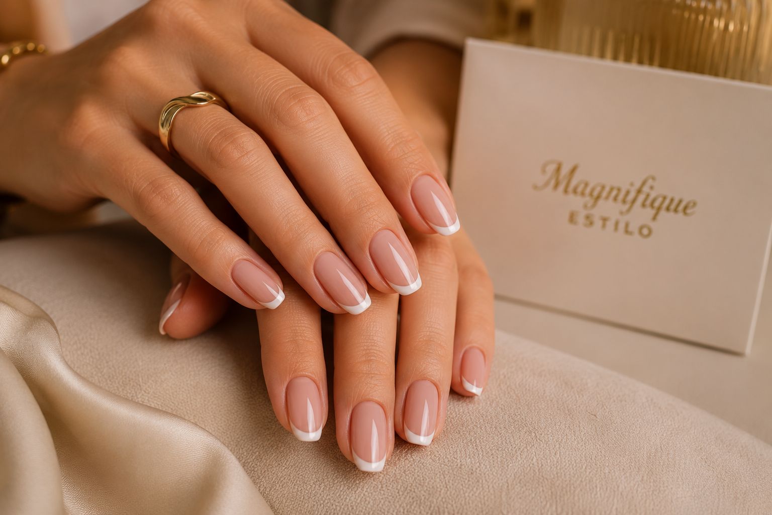 Manicure na Savassi em Belo Horizonte com esmaltação e acabamento delicado