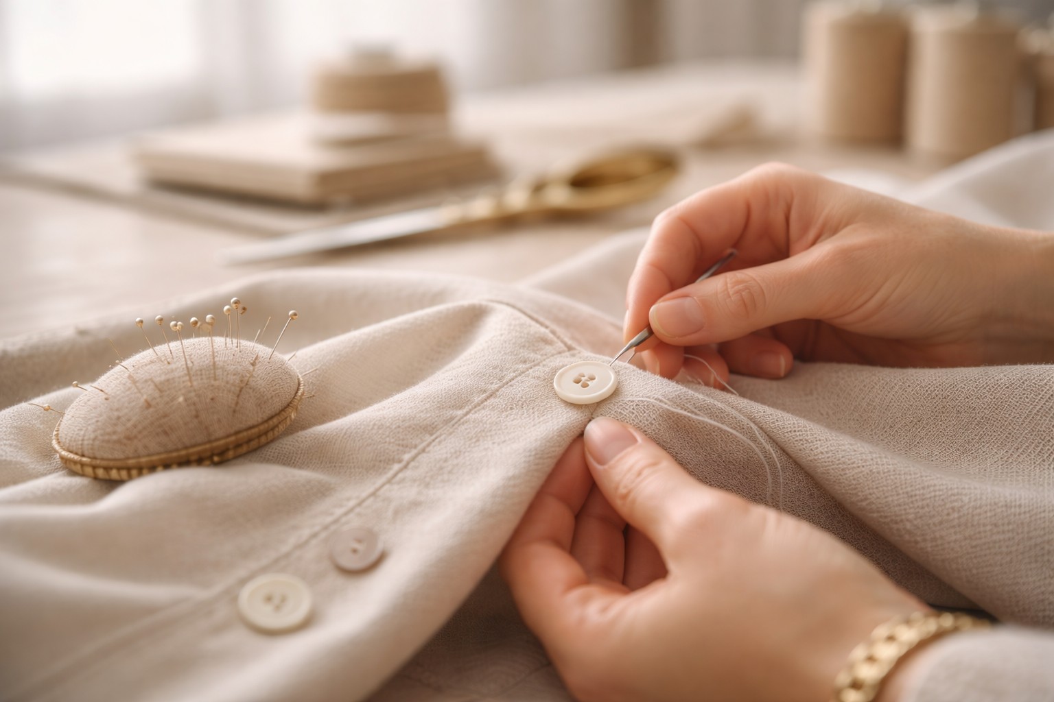 Processo de costura sob medida em Ateliê em Belo Horizonte