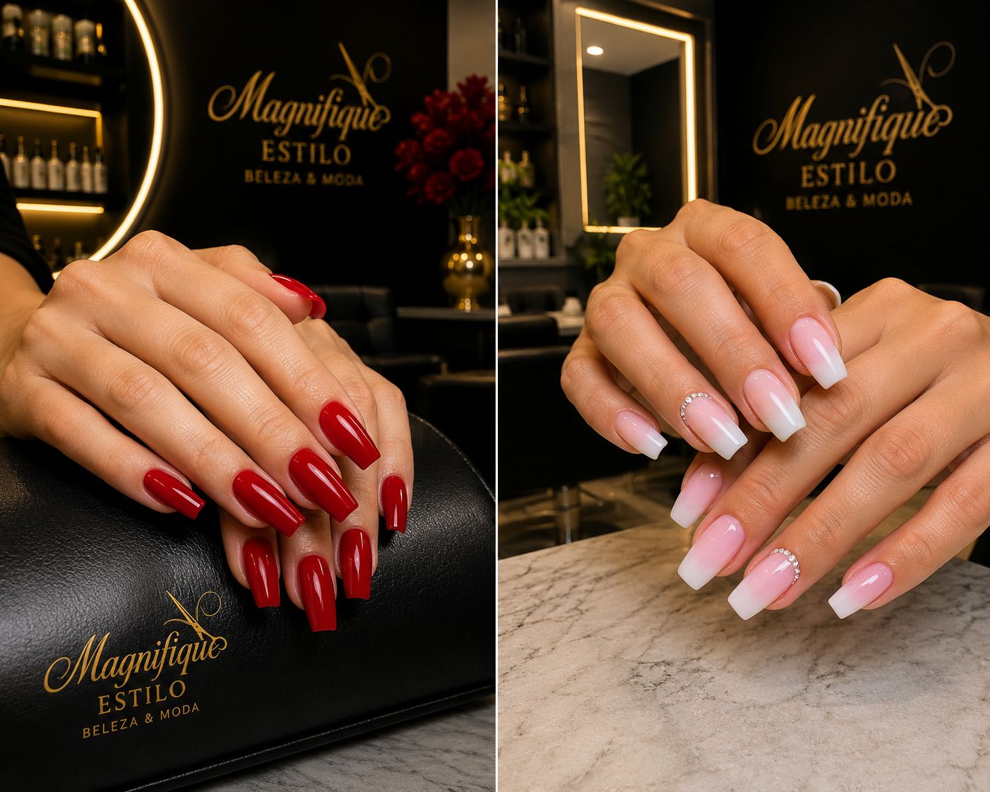 Unhas em gel na Savassi em Belo Horizonte